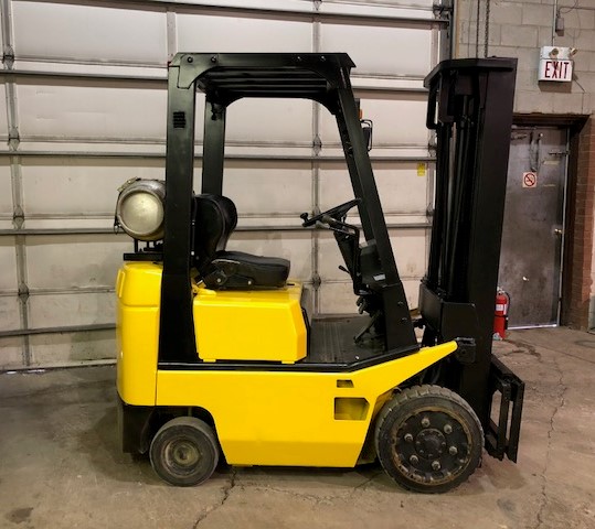 Tcm Forklift 3000lb Capacity With 3 Stage Mast And Side Shift Masterlift