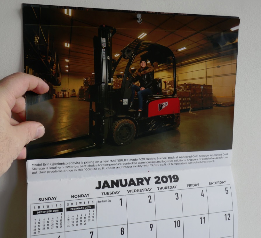 january 2019 - Masterlift print calendar 